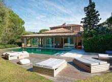 holiday rental villa madelaine tahiti st tropez swimming pool