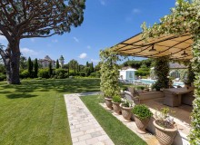 villa for rent hacienda les pracs de st tropez garden