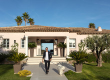villa for rent las brisas pampelonne beach front view