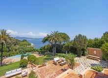 villa for rent grandeur st tropez center seaview