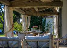 villa for rent jade les parcs st tropez patio
