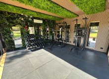 villa for rent jade les parcs de st tropez gym