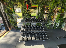 villa for let jade les parcs de st tropez gym
