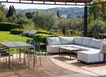  villa for rent la pinette st tropez outdoor terrace