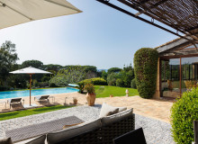villa for rent la pinette st tropez terrace