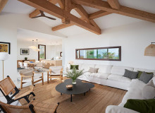 holiday rental domina les salins st tropez living area
