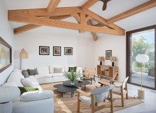 villa for let domina les salins st tropez living area