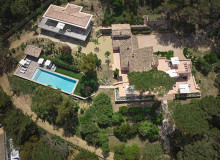 holiday rental domina les salins st tropez bird view