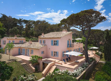 villa for let domina les salins st tropez property birdview