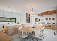villa for let domina les salins st tropez dining area