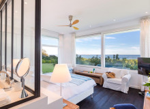 villa for rent salt and sea les salins st tropez bedroom sea view