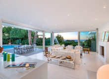 villa for let salt and sea les salins st tropez living area