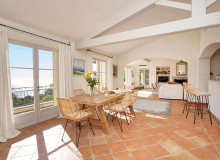 villa for rent sorgente escalet ramatuelle living area