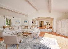 villa for let sorgente escalet ramatuelle living area