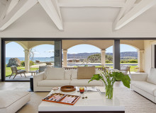 villa for let la belle pampelonne ramatuelle living room