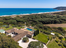 summer villa la belle pampelonne ramatuelle bird view