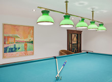 villa for rent la belle pampelonne ramatuelle pool table