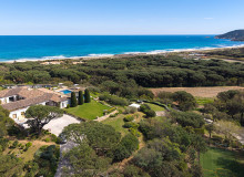 villa for let la belle pampelonne ramatuelle bird view