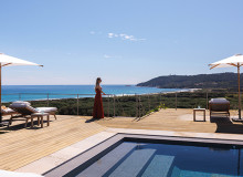 villa for rent la belle pampelonne ramatuelle swimming pool sea view