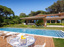 villa for rent tropeziennes les parcs de st tropez swimming pool