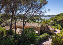 villa for let tropeziennes les parcs de st tropez birdview