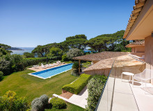 villa for rent tropeziennes les parcs de st tropez pool seaview