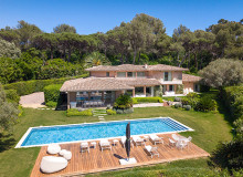 villa for rent tropeziennes les parcs de st tropez birdview