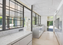 villa for let tropeziennes les parcs de st tropez kitchen