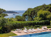 villa for rent tropeziennes les parcs de st tropez pool sea view