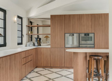 villa for rent wave st tropez centre kitchen