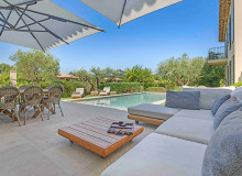 villa for let eudora st tropez terrace
